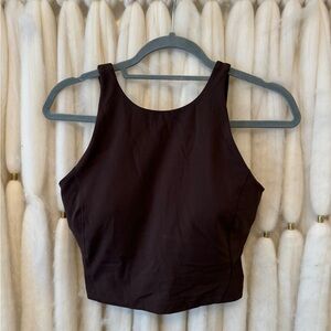lululemon Align™ High-Neck Tank Top, Espresso, Sz 8
